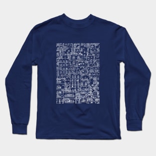 Cats and the city.first edition.white Long Sleeve T-Shirt